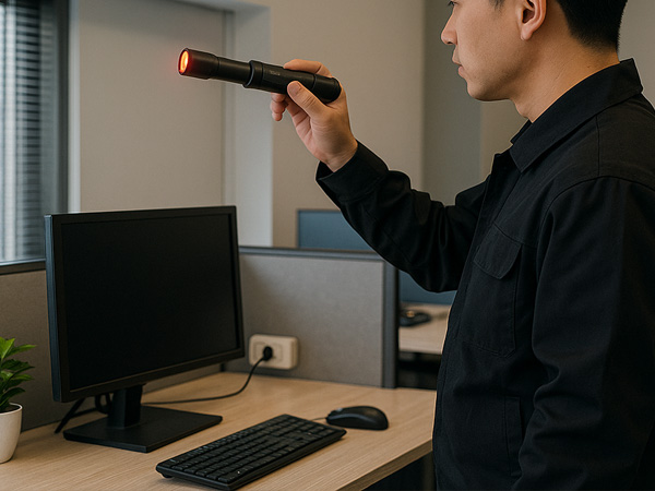 矿区办公环境反偷拍检测